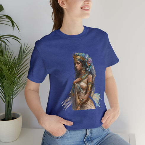 Ancient Egyptian Priestess - Short Sleeve Tee